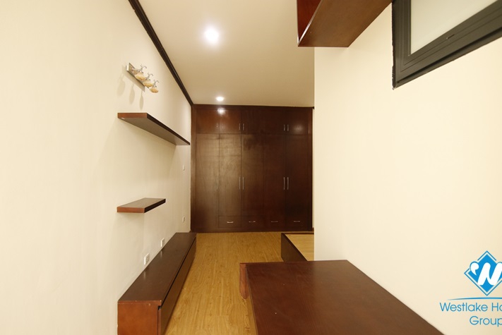 A fully furnished two-bedroom apartment on Vu Pham Ham street, Cau Giay district, Hanoi